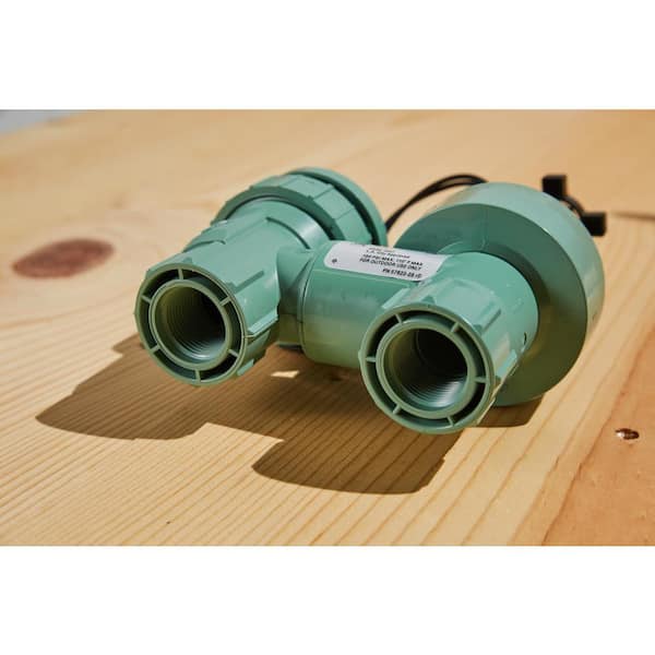 Orbit 51022P Anti-Siphon Control Valve, 3/4 In, FNPT, 70 To 150 Psi Pressure 24 V Pvc Body
