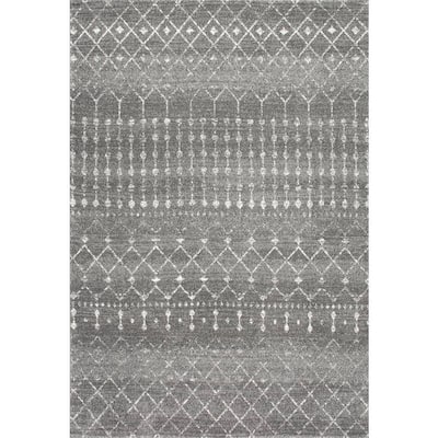 Grey and Yellow Tartan Traditional Rugs Small Large Affordable Designer Silver