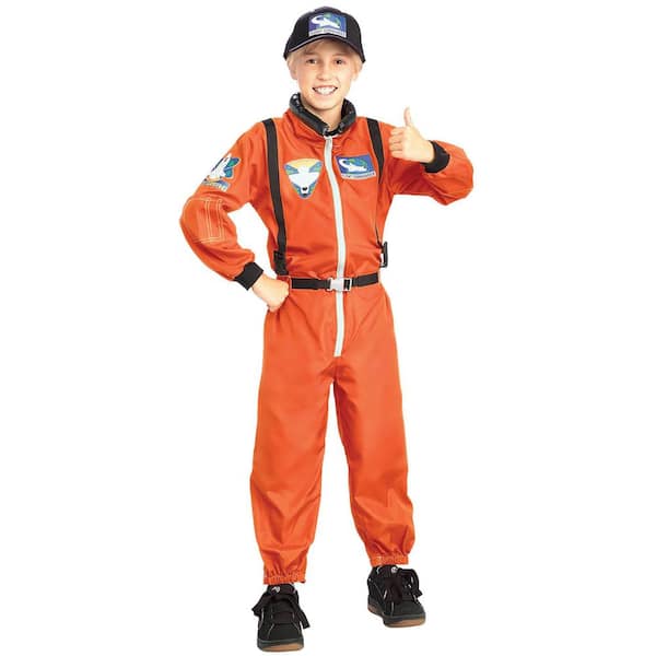 Astronaut Explorer White Hat Shirt Pants Child Costume NEW