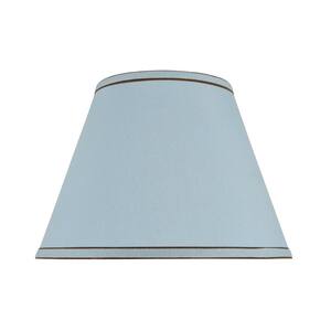 small light blue lamp shades