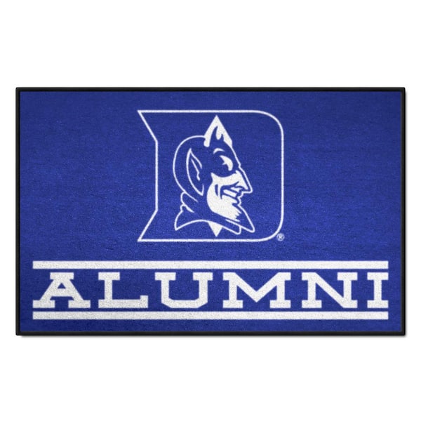 FANMATS Duke University Blue 2 ft. x 3 ft. Alumni Starter Mat Accent Rug