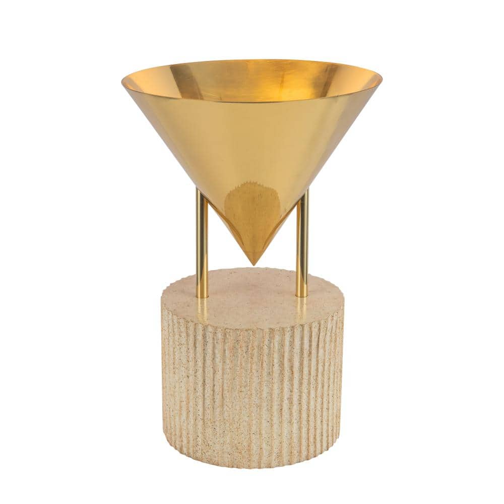 Versus 15-in Patina Brass Table Lamp price history on PriceWatchPro