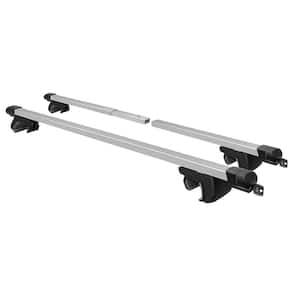 2-Piece Adjustable Roof Top Cross Bar Set, for Use with Existing Raised Side Rails Only