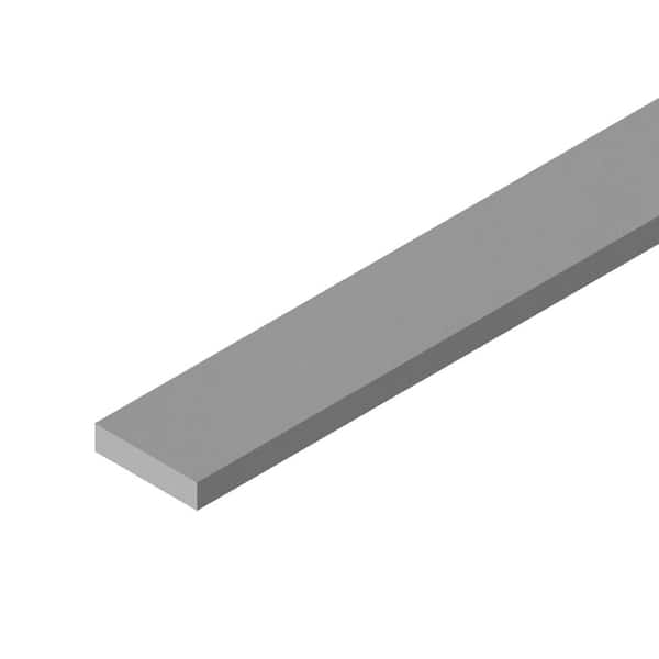PELHAM & WHITE Keyport Shaker 3 in. W x 0.75 in. D x 30 in. H in Charcoal Solid Wood Cabinet Filler