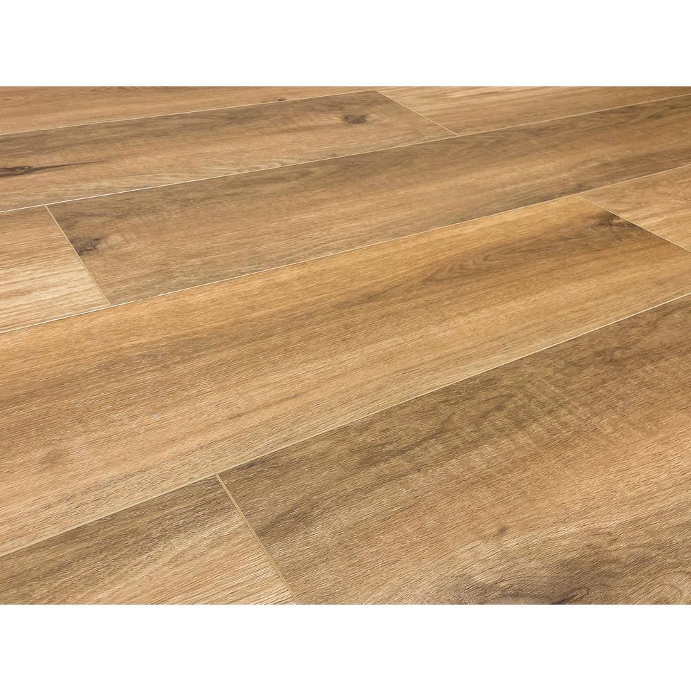 Extra Long Caliber Brown Oak Waterproof Vinyl Plank Flooring