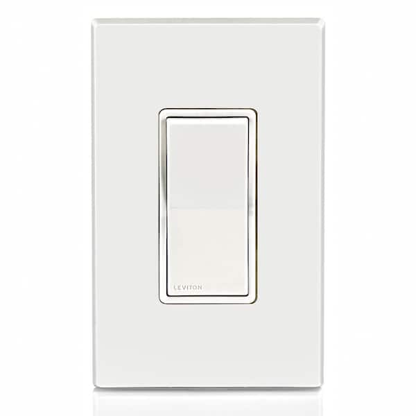 15 Amp Decora Weather-Resistant 3-Way Switch, White W5603-W
