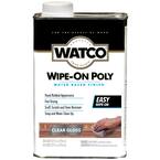 1 qt. Gloss Wipe On Water Based Polyurethane (4-Pack)
