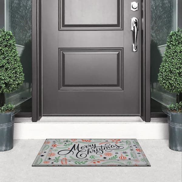 Merry Christmas 18 in. x 30 in. Doormat