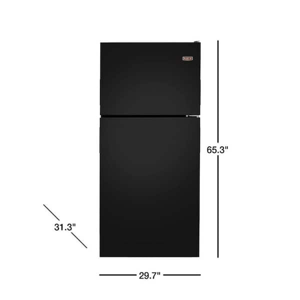 MRT118FFFH by Maytag - 30-Inch Wide Top Freezer Refrigerator with  PowerCold® Feature- 18 Cu. Ft.
