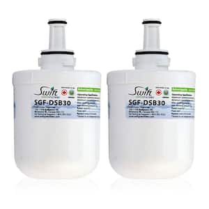 Replacement Water Filter for Samsung DA2900003, DA6100159, TADA2900003A (2-Pack)