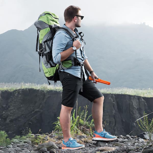 Metal Detector Pinpointer 4.5 in. IP68 Fully Waterproof Handheld Pin Pointer Wand Detection Depth 3 Modes LCD Screen