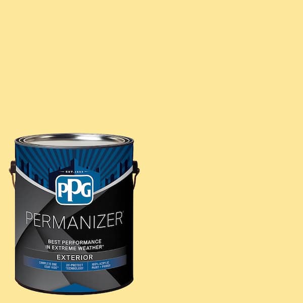 PERMANIZER 1 gal. PPG1211-4 Twinkle Little Star Flat Exterior Paint