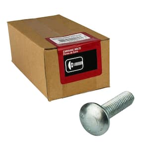 1/4 in.-20 x 3 in. Zinc Plated Carriage Bolt (100-Pack)