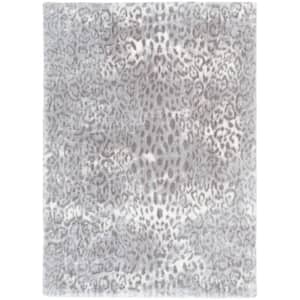Piper Multi 5 ft. x 7 ft. Animal Print Polyester Area Rug
