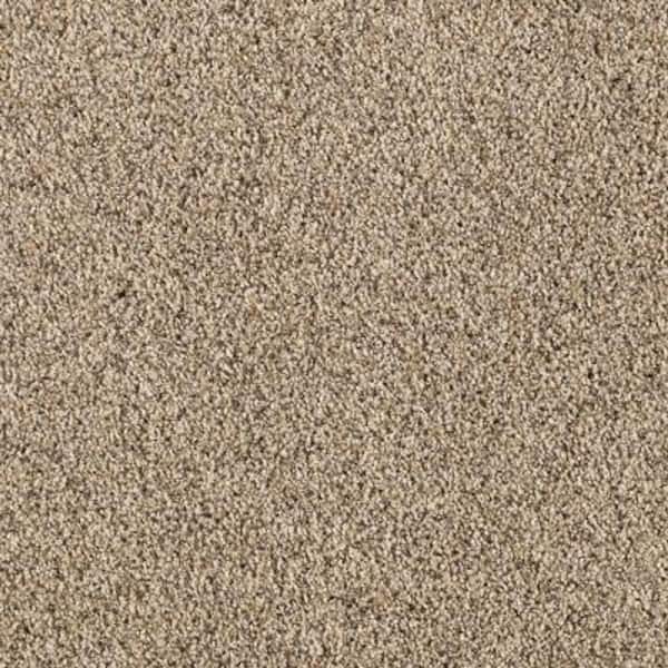 Lifeproof Carpet Sample - Courtlyn II - Color Shell Beige Texture 8 in. x 8 in.