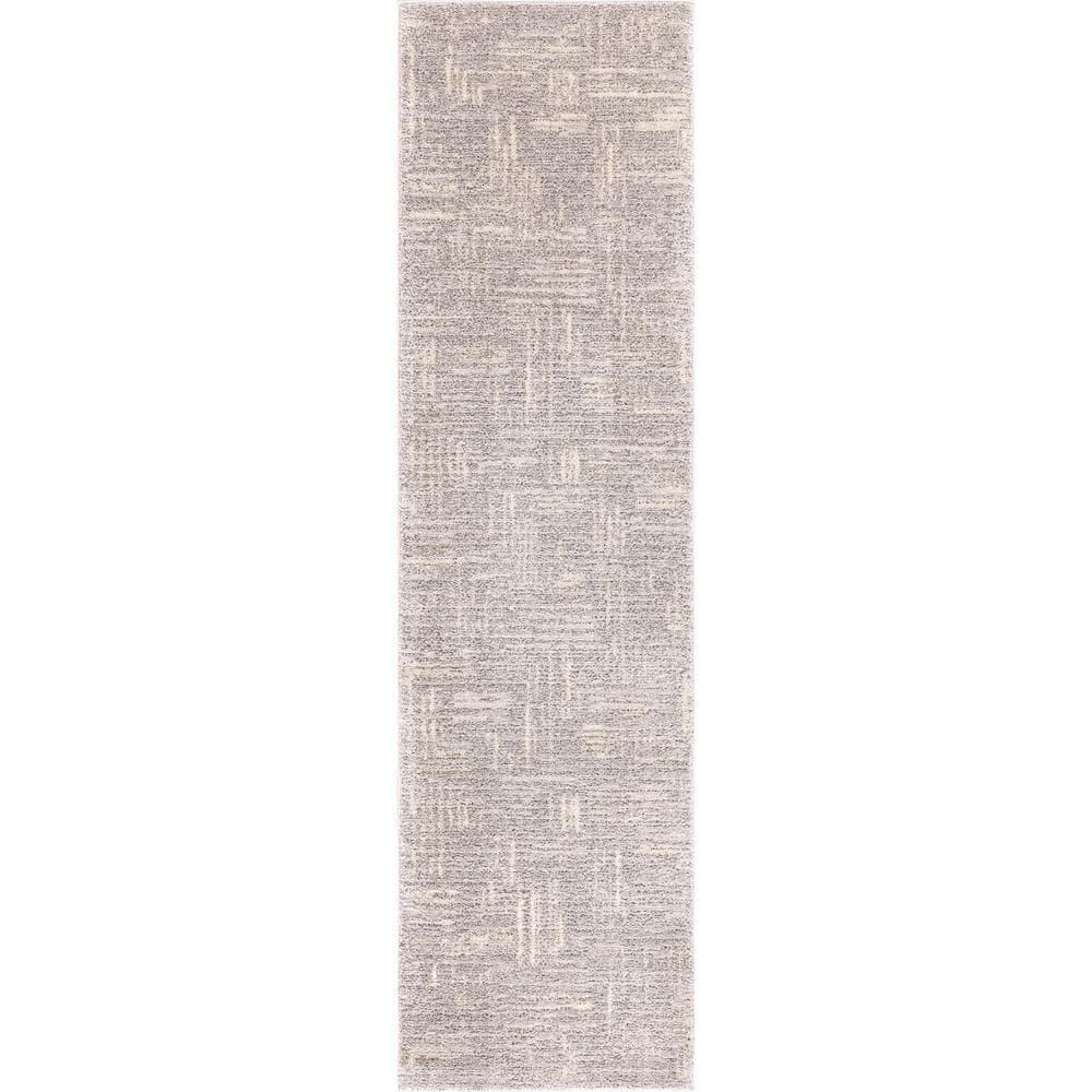 Urban Chic Gray 2 ft. x 7 ft. Contemporary Runner Rug price history on PriceWatchPro