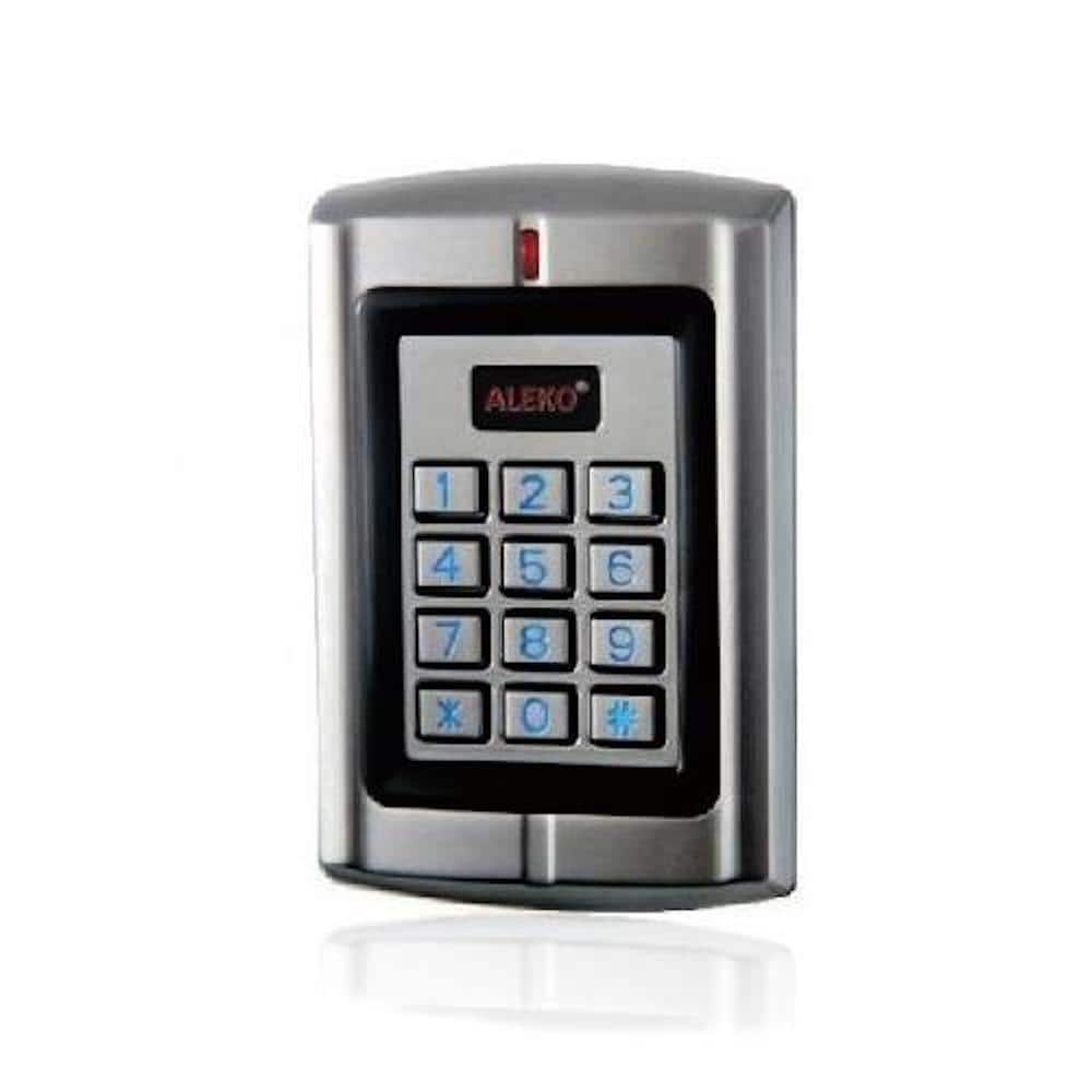 6 in. x 4 in. Universal Wired Metal Alloy Water Proof 2-Door Control Keypad