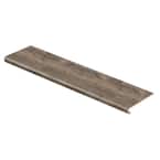Vintage Pewter Oak 47 in. Length x 12-1/8 in. Wide x 1-11/16 in. Thick Laminate to Cover Stairs 1 in. Thick