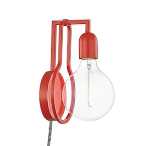 Darcie 1-Light Coral Wall Sconce