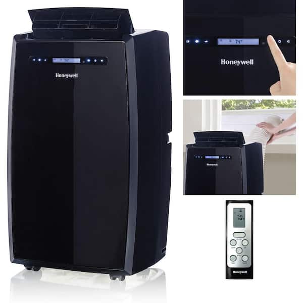 Honeywell 14,000 BTU Portable Air Conditioner with Dehumidifier in Black