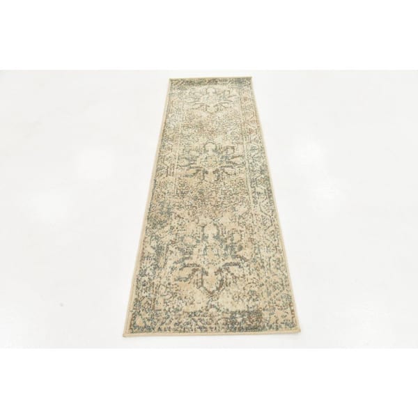 Tuareg Sandstorm Ivory 2' 6 x 10' 0 Runner Rug