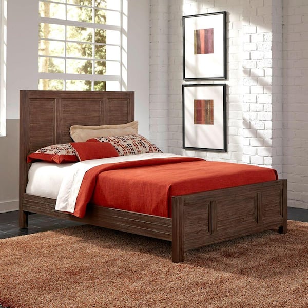 Home Styles Barnside Aged King Bed Frame