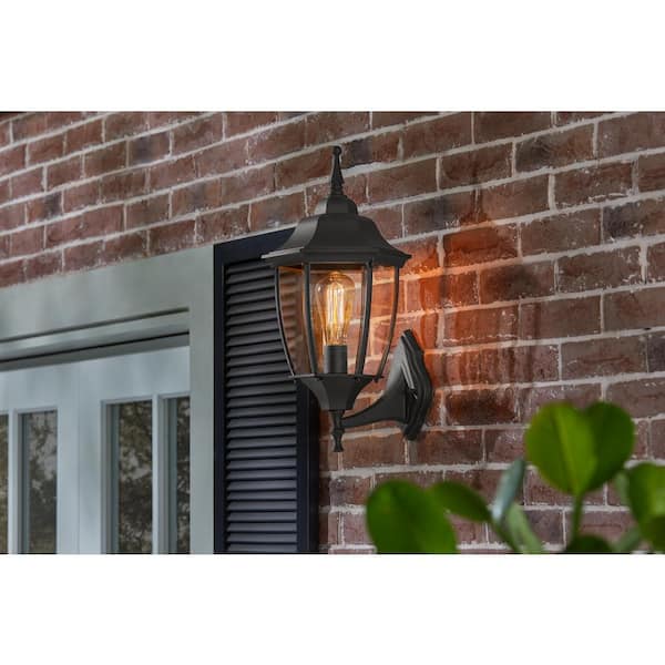 Tulsa Lantern 19 High Black Outdoor Hanging Light Fixture - #67368