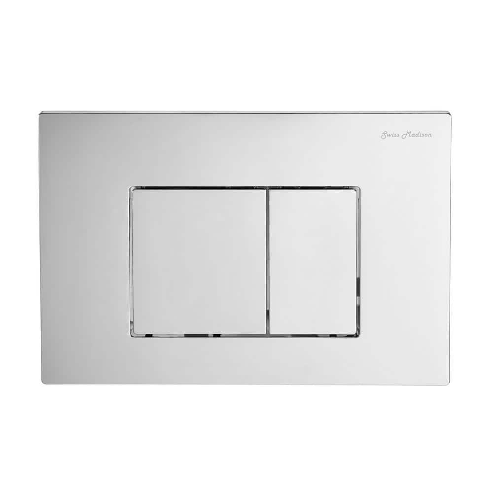 Hugo White Glossy Wall-Hung Elongated Smart Toilet with Bidet