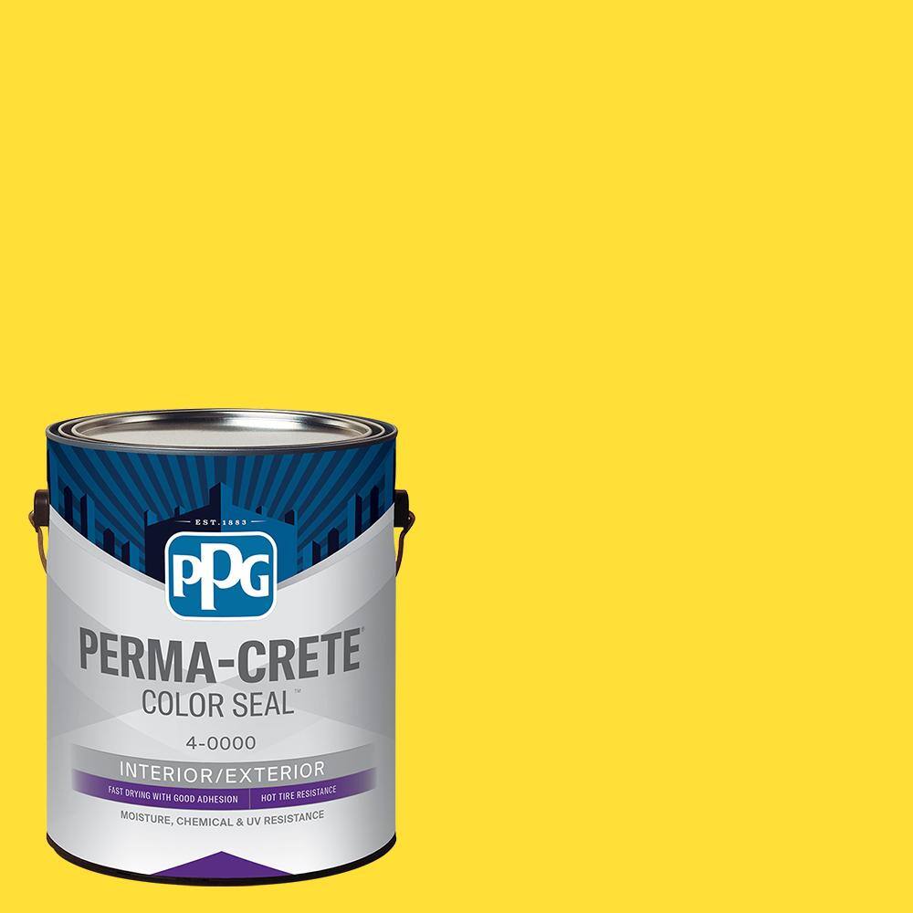 Color Seal 1 gal. PPG1212-6 Acorn Squash Satin Interior/Exterior Concrete Stain product image for price tracking