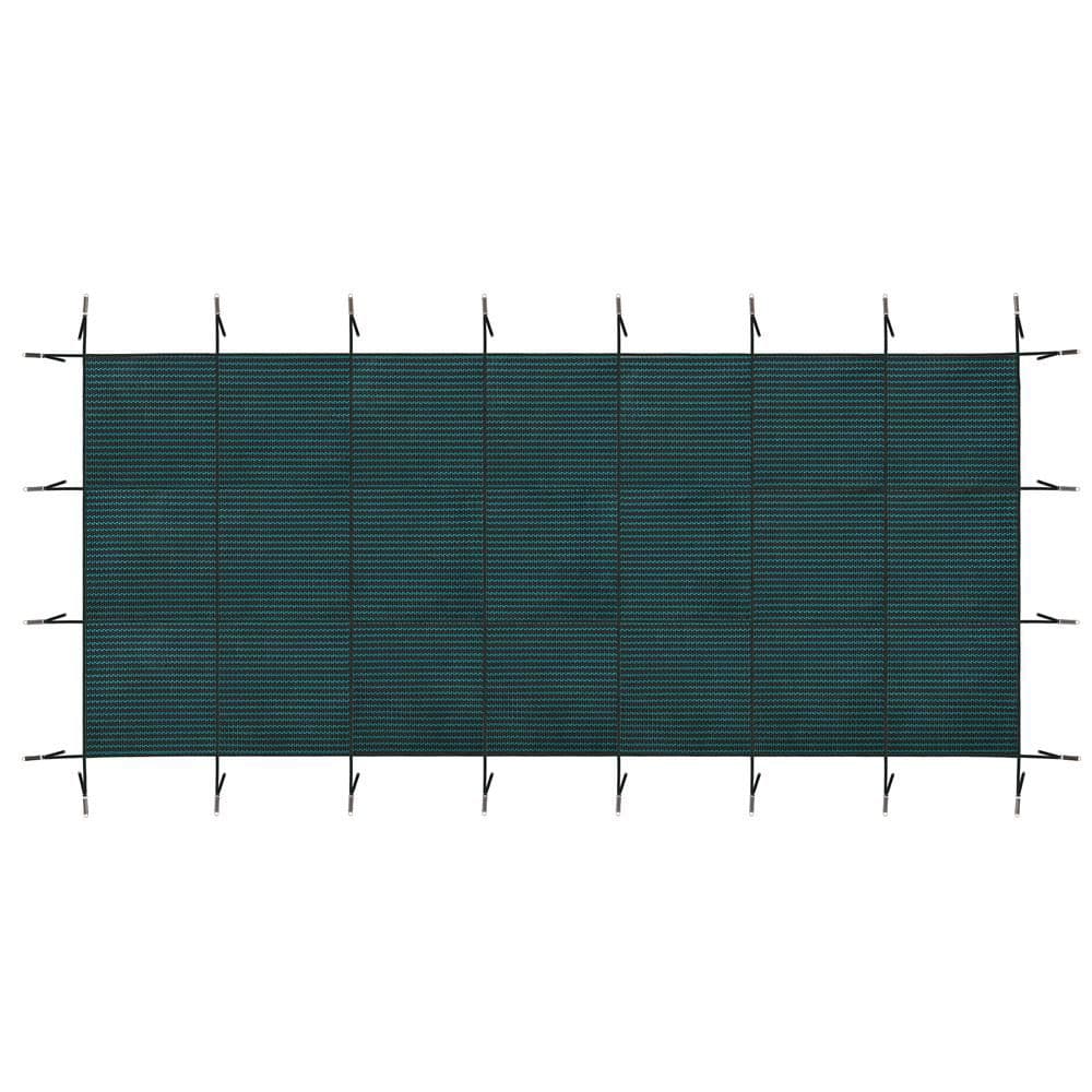 20 ft. x 40 ft. Rectangular Green In Ground Swimming Pool Safety Cover, Installation Hardware Included price history on PriceWatchPro