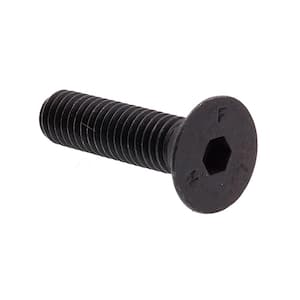 3/8 in-16 x 1-1/2 in. Hex Flat Head Black Oxide Coated Steel (Allen) Drive Socket Cap Screws (25-Pack)