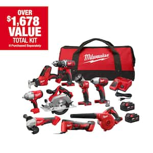 Milwaukee Power Tool Combo Kits The Home Depot