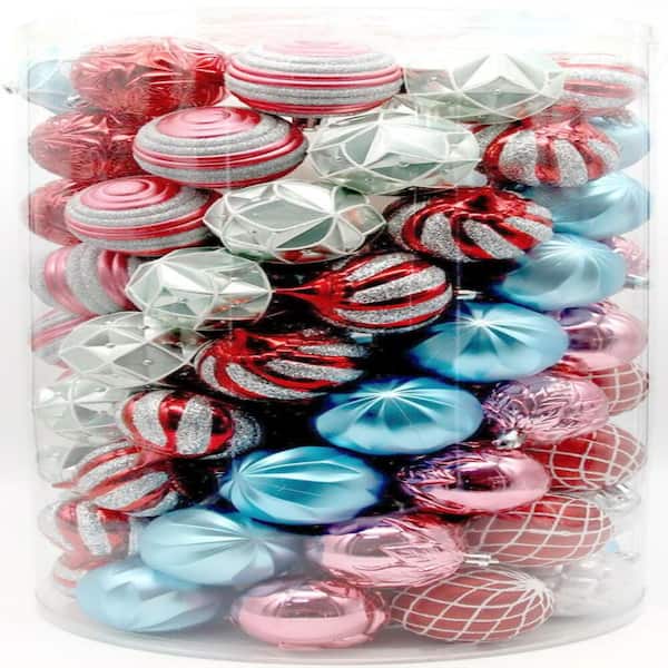 Home Accents Holiday 101 Count Polar Shimmer Ornaments