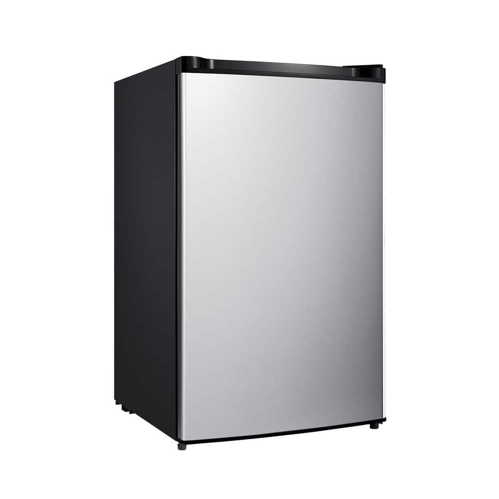 4.4 cu. ft. Mini Refrigerator in Stainless Look with 7-Door Racks, Glass Shelves, and Energy Efficiency price history on PriceWatchPro