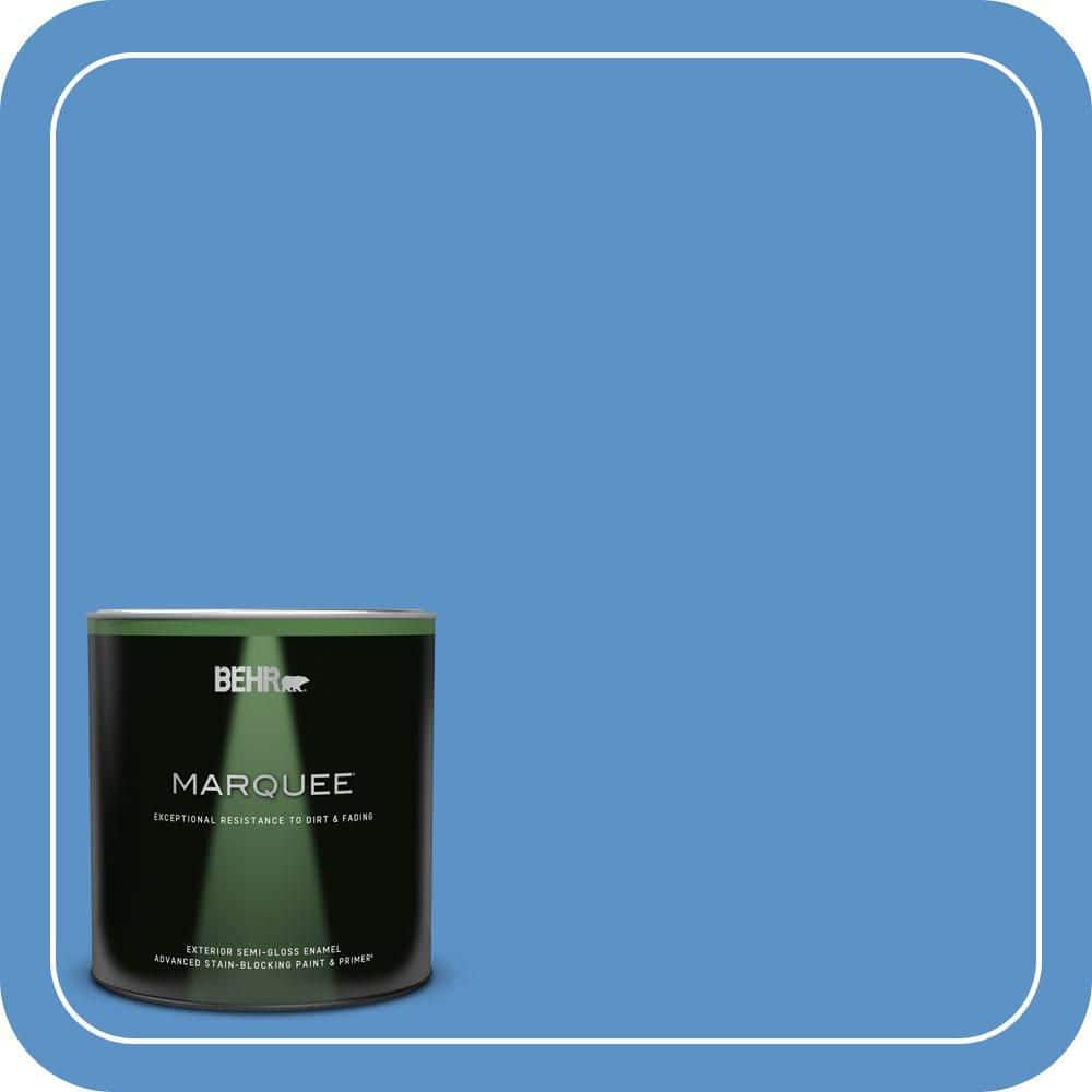 1 qt. #MQ4-26 Come Sail Away Semi-Gloss Enamel Exterior Paint & Primer price history on PriceWatchPro