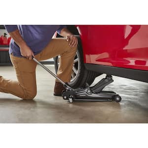 2-1/2-Ton Low Profile Trolley Jack with Quick Contact