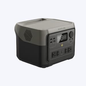500W Output/1000W Peak Push-Button Start Battery Generator RIVER 2 Max, LFP Battery, Fast Charging for Outdoor, Camping