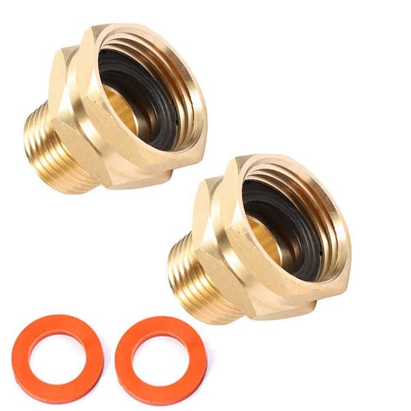 3/4" Garden Hose Adapter 2-Pack