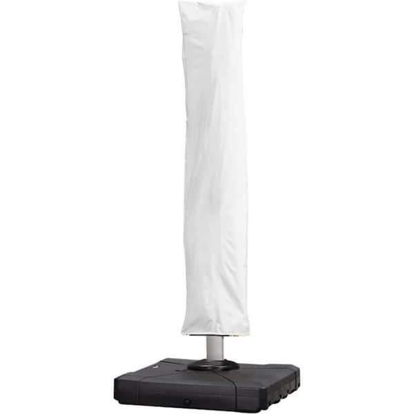 8-13 ft. Patio Umbrella Cover-White (Medium Size)