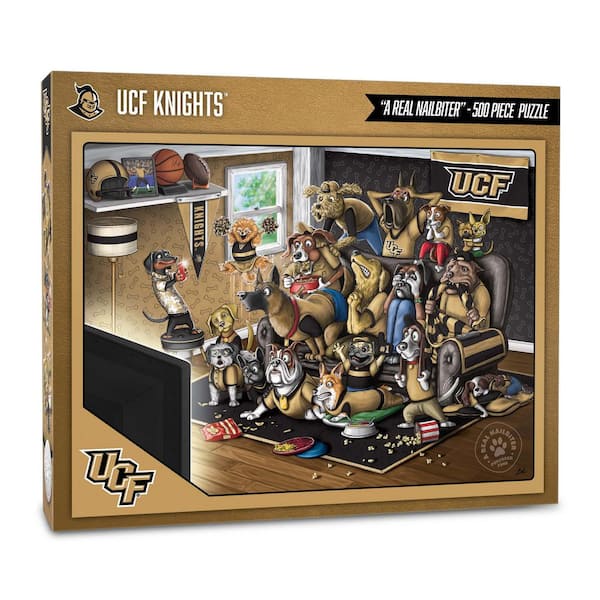 YouTheFan NCAA Central Florida Knights Purebred Fans Puzzle-A Real Nailbiter (500-Piece)