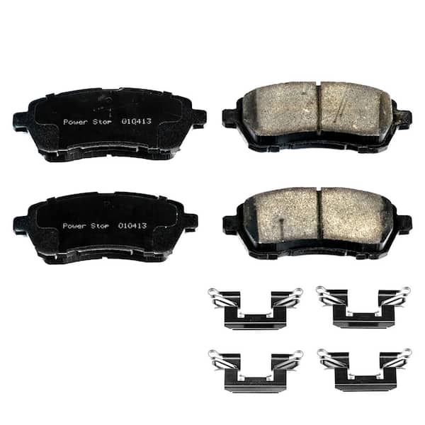 Power Stop Disc Brake Pad Set 2014-2016 Ford Fiesta 1.0l