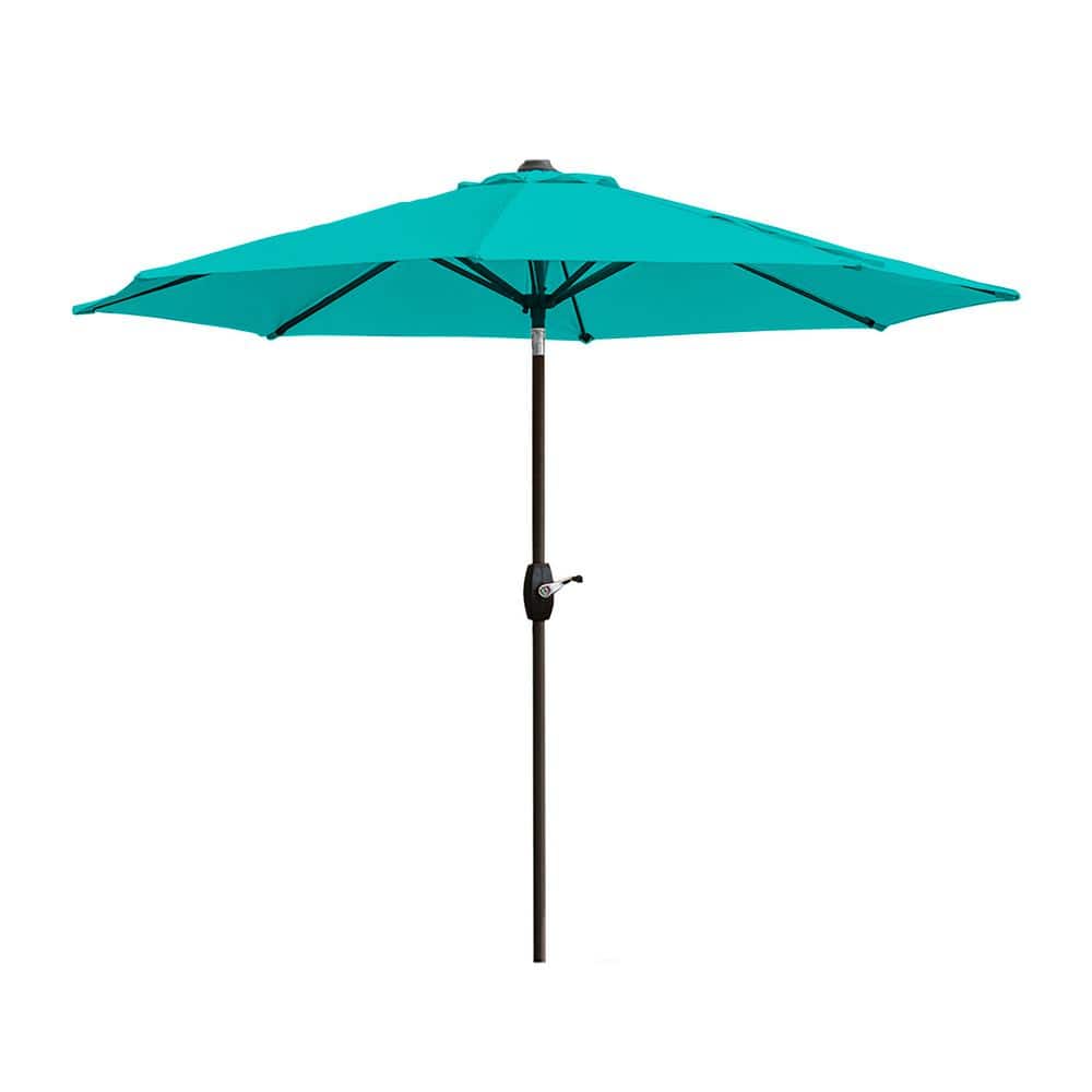 WESTIN OUTDOOR Tristen 9 ft. Aluminum Tilt Patio Umbrella in