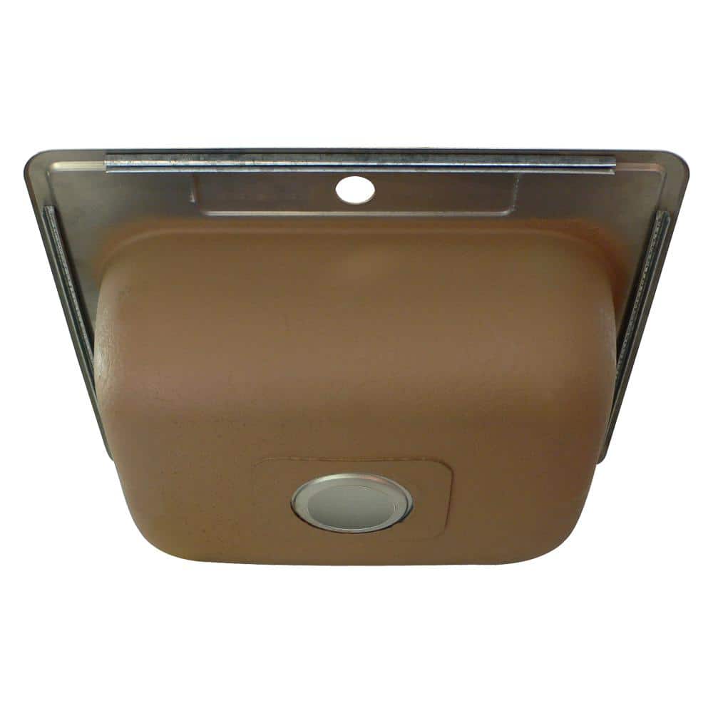 Classic 25'' Brushed Stainless Steel Single Bowl Drop-In Kitchen Sink
