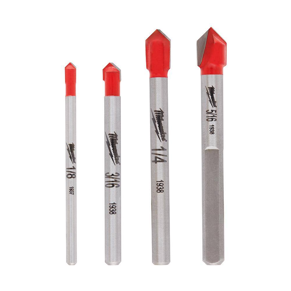 Milwaukee Carbide Glass and Tile Bit 