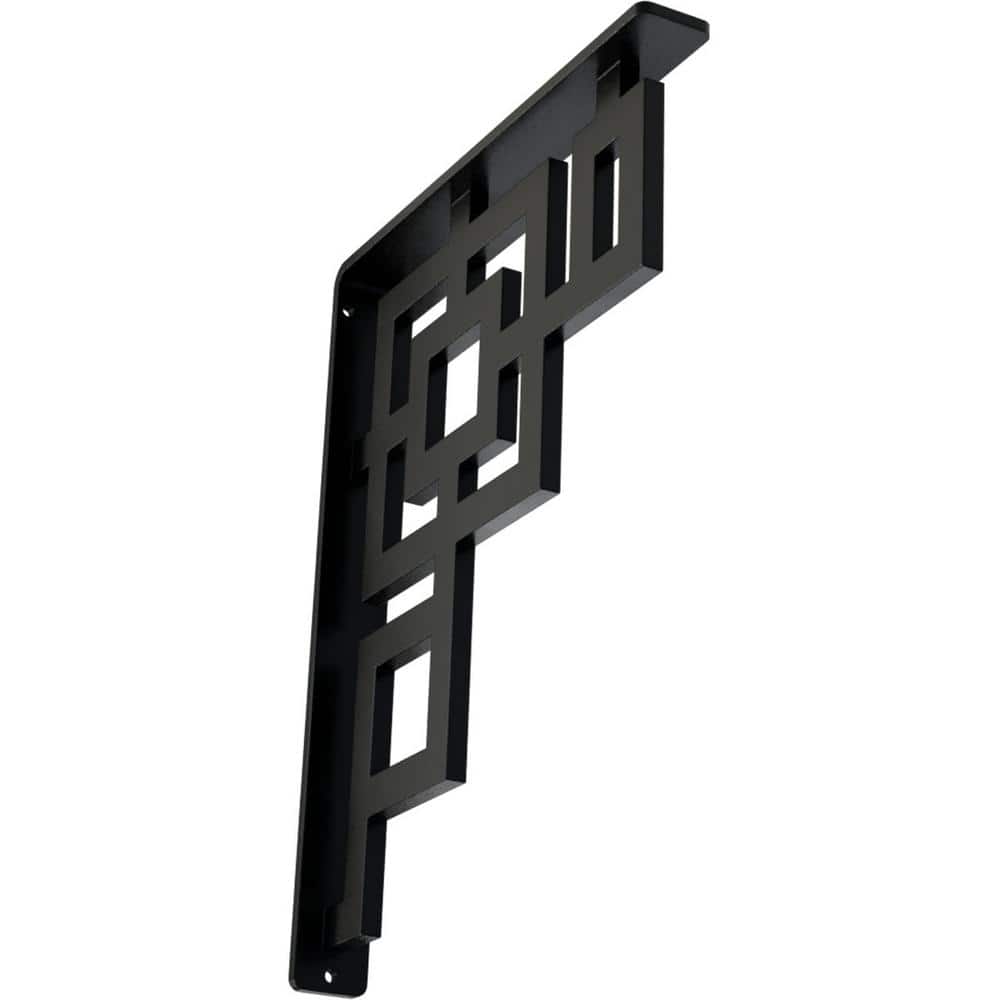 1-1/2 in. x 12 in. x 10 in. Wrought Iron Single Center Brace Eris Bracket price history on PriceWatchPro