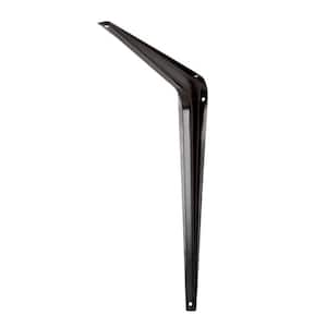 12 in. x 14 in. Black Shelf Bracket