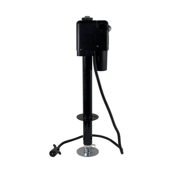 thumbnail image 2 of 3500 Lbs Electric Trailer Jack – 12V Power Tongue Jack For RV, Camper, Trailer, Black 2 of 5