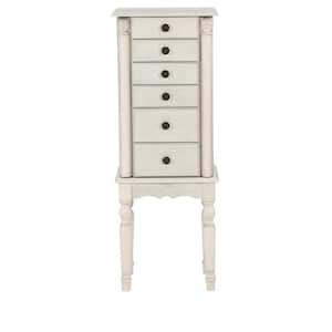 Abby Jewelry Armoire ~ Antique Ivory – Hives and Honey