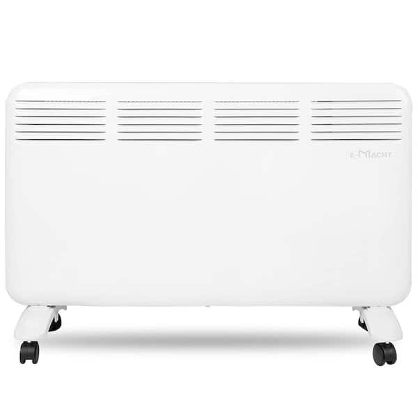 20.9 in. 1500-Watt Ceramic Electric Forced Air Utility Thermostat Space Heater, Freestanding Convector Heater