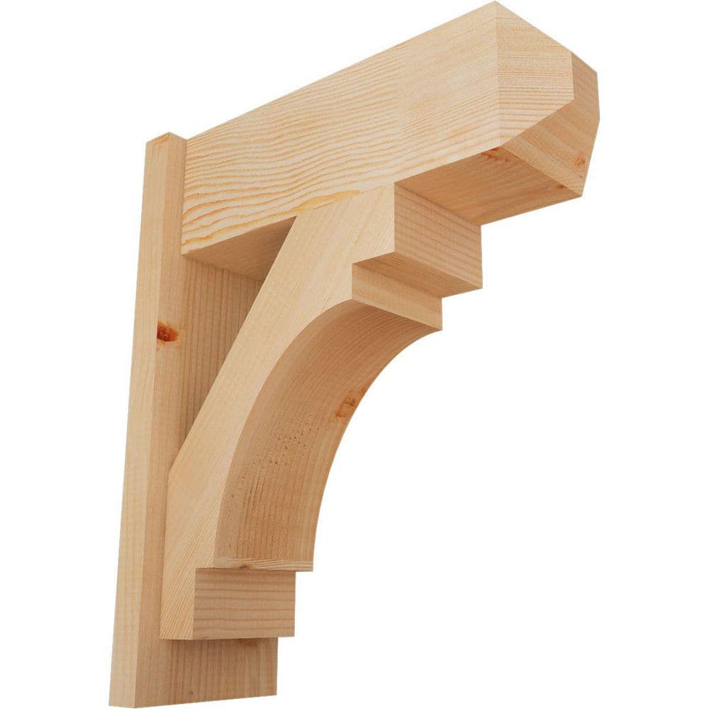 8 in. x 24 in. x 20 in. Douglas Fir Merced Craftsman Smooth Outlooker price history on PriceWatchPro